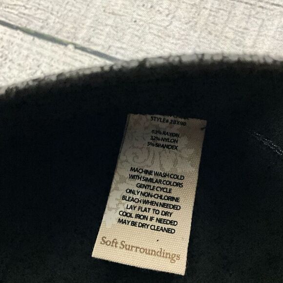 SOFT SURROUNDINGS Faux Suede Leggings - Picture 5 of 5